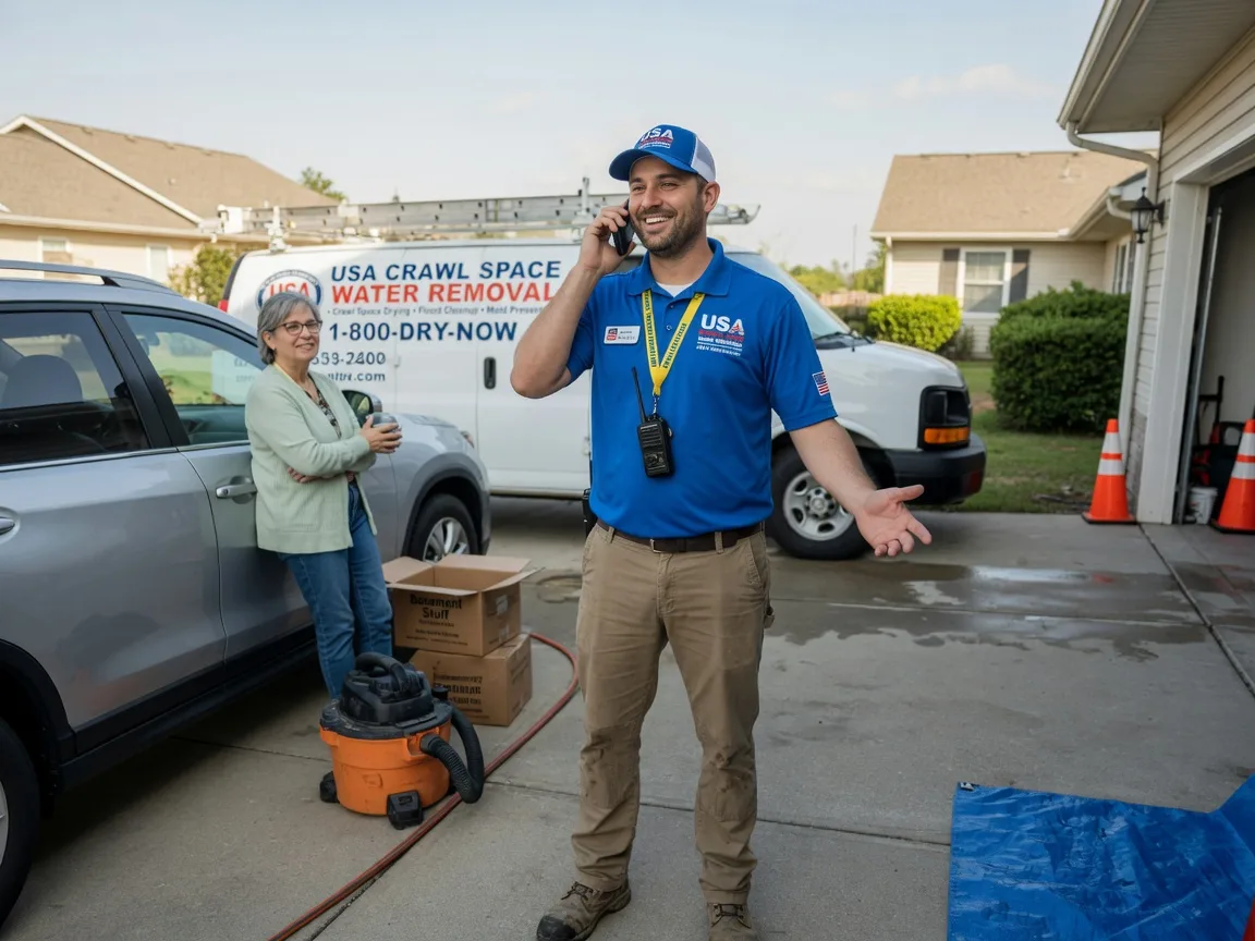 Crawl Space Water Removal Vidalia, LA FAQs